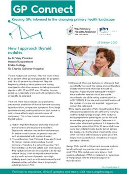 How I approach thyroid nodules - by Dr Vijay Panicker Head of Department Endocrinology, Sir Charles Gairdner Hospital - WA Primary Health ...