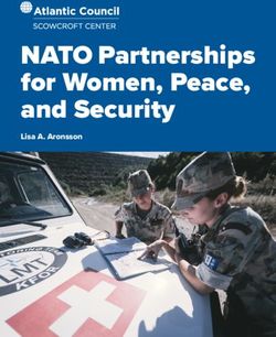 NATO Partnerships for Women, Peace, and Security - Lisa A. Aronsson ...