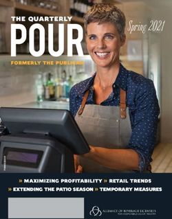 Pour Spring 2021 - ABLE BC