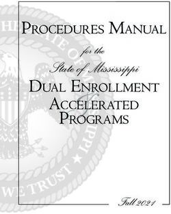 State of Mississippi & - Fall 2021 - Procedures Manual