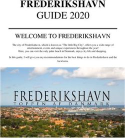 GUIDE 2020 FREDERIKSHAVN - Lycée Marc Seguin