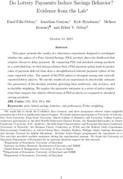 Do Lottery Payments Induce Savings Behavior? Evidence from the Lab