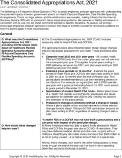 The Consolidated Appropriations Act, 2021 - cloudfront.net