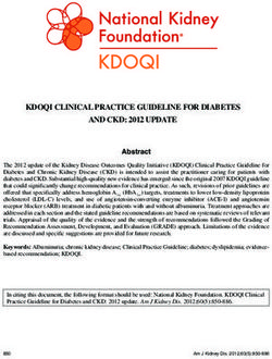 KDOQI CLINICAL PRACTICE GUIDELINE FOR DIABETES AND CKD: 2012 UPDATE