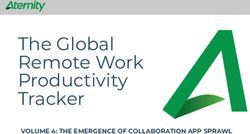 The Global Remote Work Productivity Tracker - VOLUME 4: THE EMERGENCE OF COLLABORATION APP SPRAWL - Aternity
