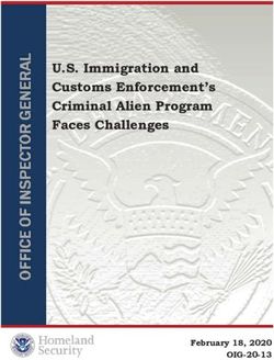 U.S. Immigration and Customs Enforcement's Criminal Alien Program Faces Challenges - February 18, 2020