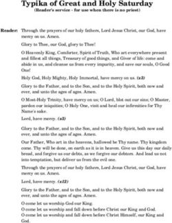 Typika of Great and Holy Saturday - Holy Trinity Orthodox ...