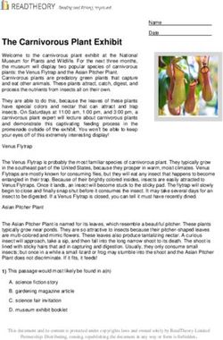 THE CARNIVOROUS PLANT EXHIBIT - READTHEORY
