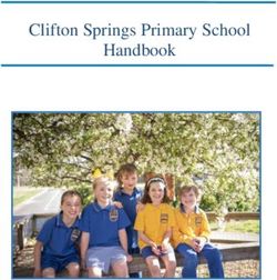 Clifton Springs Primary School Handbook