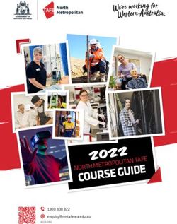 2022 COURSE GUIDE 1300 300 822 - North Metropolitan TAFE