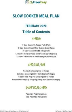 SLOW COOKER MEAL PLAN - MYFREEZEASY