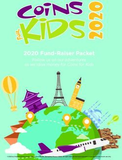 2020 Fund-Raiser Packet - Follow us on our adventures as we raise money for Coins for Kids - AG.org