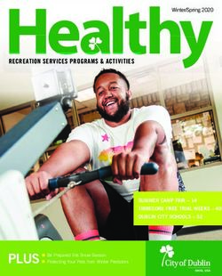 RECREATION SERVICES PROGRAMS & ACTIVITIES - SUMMER CAMP FAIR - 14 TRIBECORE FREE TRIAL WEEKS - 40 DUBLIN CITY SCHOOLS 52 - Dublin, Ohio