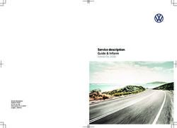 Service description Guide & Inform - Edition 01.2020 - We Connect