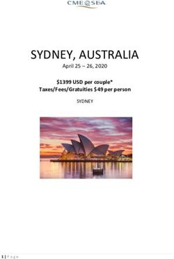 SYDNEY, AUSTRALIA $1399 USD per couple* Taxes/Fees/Gratuities $49 per person - April 25 - 26, 2020 - CMEatSEA