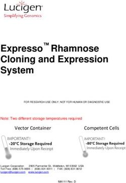 Expresso Rhamnose Cloning and Expression System