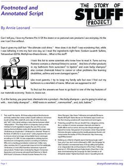 Footnoted and Annotated Script - By Annie Leonard - Story of Stuff