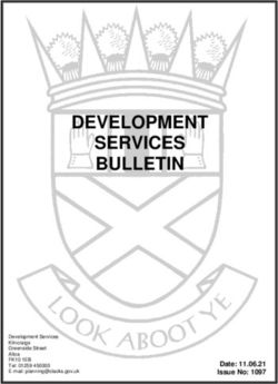 DEVELOPMENT SERVICES BULLETIN - Date: 11.06.21 Issue No: 1097 - Clackmannanshire Council