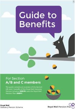 Guide to Benefits - Royal Mail Pension Plan