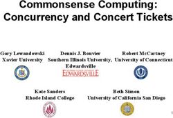 Commonsense Computing: Concurrency and Concert Tickets