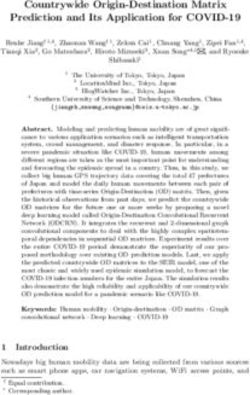 Countrywide Origin-Destination Matrix Prediction and Its Application for COVID-19