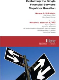 Evaluating the Single Financial Services Regulator Question