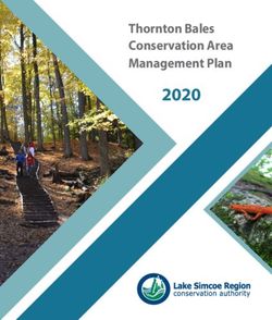 2020 Thornton Bales Conservation Area Management Plan - Lake ...