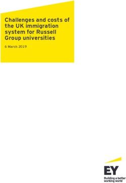 Challenges and costs of the UK immigration system for Russell Group universities - 6 March 2019