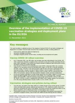 Overview of the implementation of COVID-19 vaccination strategies and deployment plans in the EU/EEA