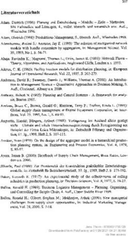 Literaturverzeichnis - Peter Lang