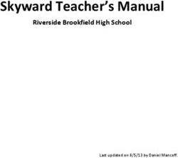 Skyward Teacher's Manual - Riverside Brookfield High School