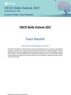 OECD Skills Outlook 2021 Czech Republic