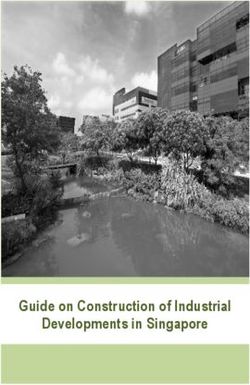 Guide on Construction of Industrial Developments in Singapore